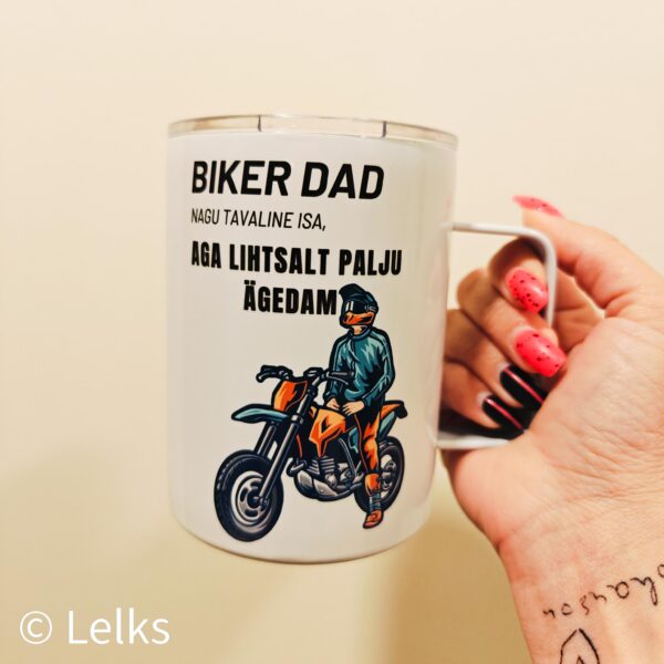 Termoskruusi biker dad