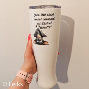 õlletermos nahkhiirega