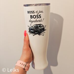 õlletermos boss degusteerib
