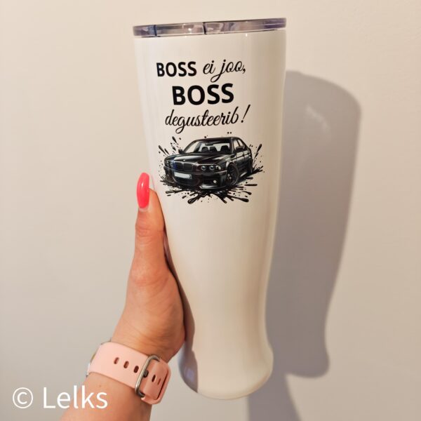 õlletermos boss degusteerib